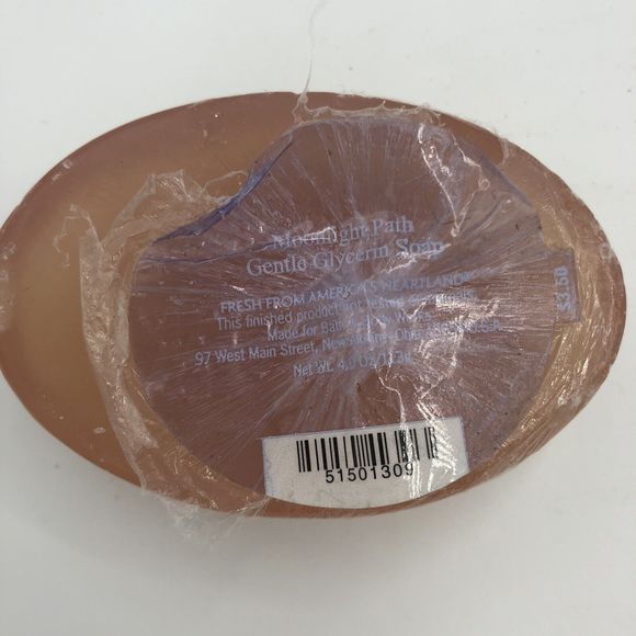 BATH & BODY WORKS MOONLIGHT PATH 4oz GENTLE GLYCERIN BAR SOAP - Picture 1 of 2